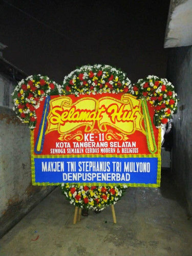 Bunga Papan Congratulation Pelabuhan Gresik